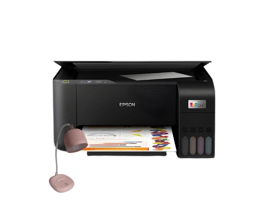 Impresora Multifuncional EPSON Ecotank L3210 Black + Obsequio Lampara Escritorio Surtida